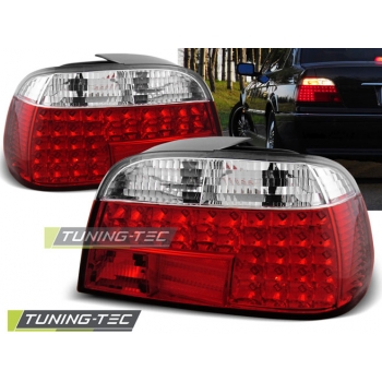 Задние фонари LED RED WHITE для BMW 7 E38