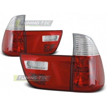 Задние фонари RED WHITE для BMW X5 E53
