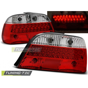 Задние фонари WHITE RED LED для BMW 7 E38