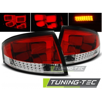 Задние фонари RED WHITE LED для Audi TT 8N