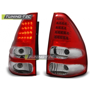 Задние фонари LED RED WHITE для Toyota Land Cruiser Prado 120