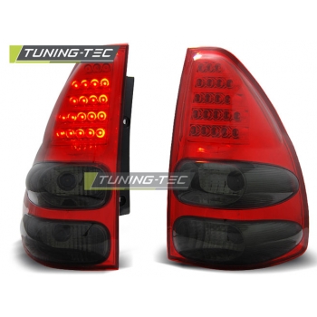 Задние фонари LED RED SMOKE для Toyota Land Cruiser Prado 120