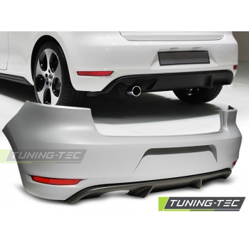 Бампер передний GTI STYLE одиночный выхлоп для Volkswagen Golf 6