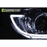 Передние фары TUBE LIGHT CHROME для Mazda 3 BL