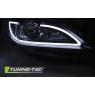 Передние фары TUBE LIGHT BLACK для Mazda 3 BL