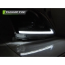 Передние фары TUBE LIGHT SEQ LED BLACK для Toyota Land Cruiser Prado 120