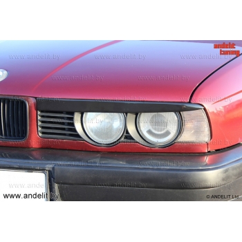 Реснички на фары для BMW 5 E34