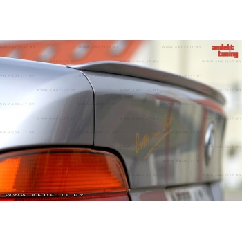 Лип спойлер (сабля) на багажник для BMW 5 E39