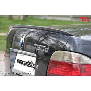 Лип спойлер (сабля) на багажник для BMW 7 E38