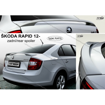 Спойлер на крышку багажника для Skoda Rapid
