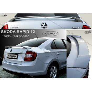 Спойлер RS на крышку багажника для Skoda Rapid