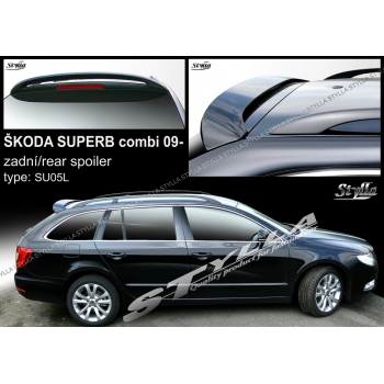 Спойлер на крышку багажника для Skoda Superb II combi