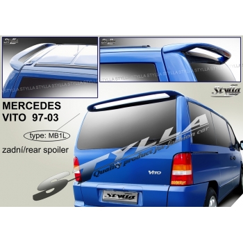Спойлер V.2 на крышку багажника для Mercedes Vito W638